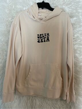 Delta Zeta University Of Tampa, Florida Women’s Hooded Sweatshirt. Size Large